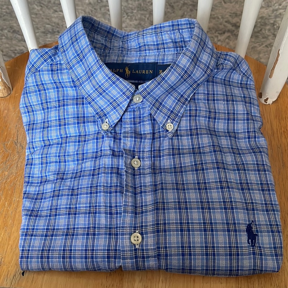 Mens Ralph Lauren button down.